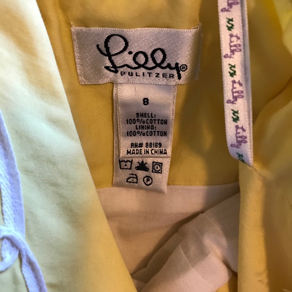 Lilly Pulitzer yellow sundress - Picture 3 of 4
