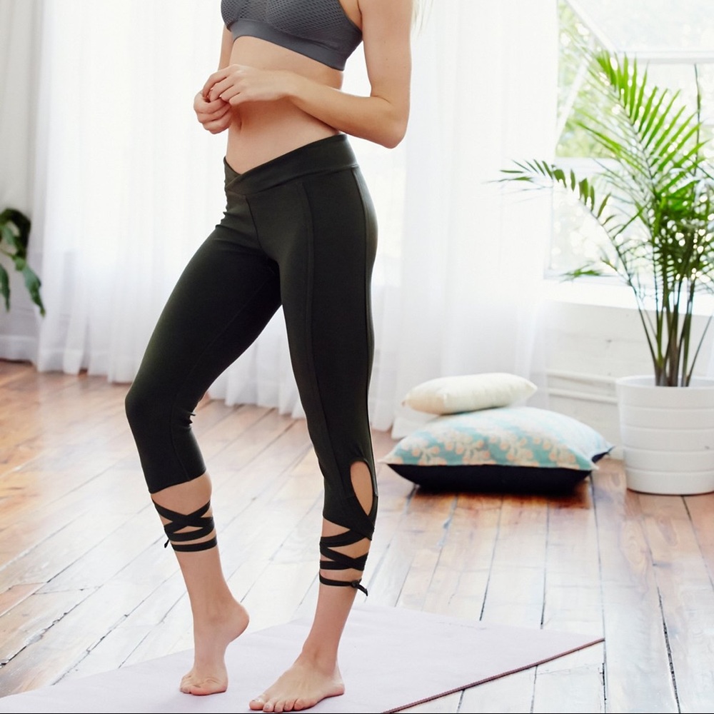 Free people ballet tie leggings