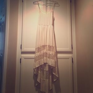 Lush ivory lace dress NWOT