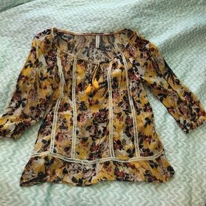 Peasant 3/4th length shirt