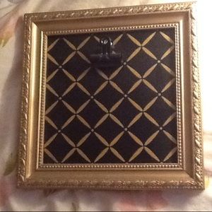 Black and Gold clip picture frame