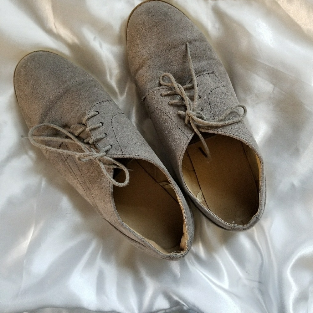 Grey Oxfords