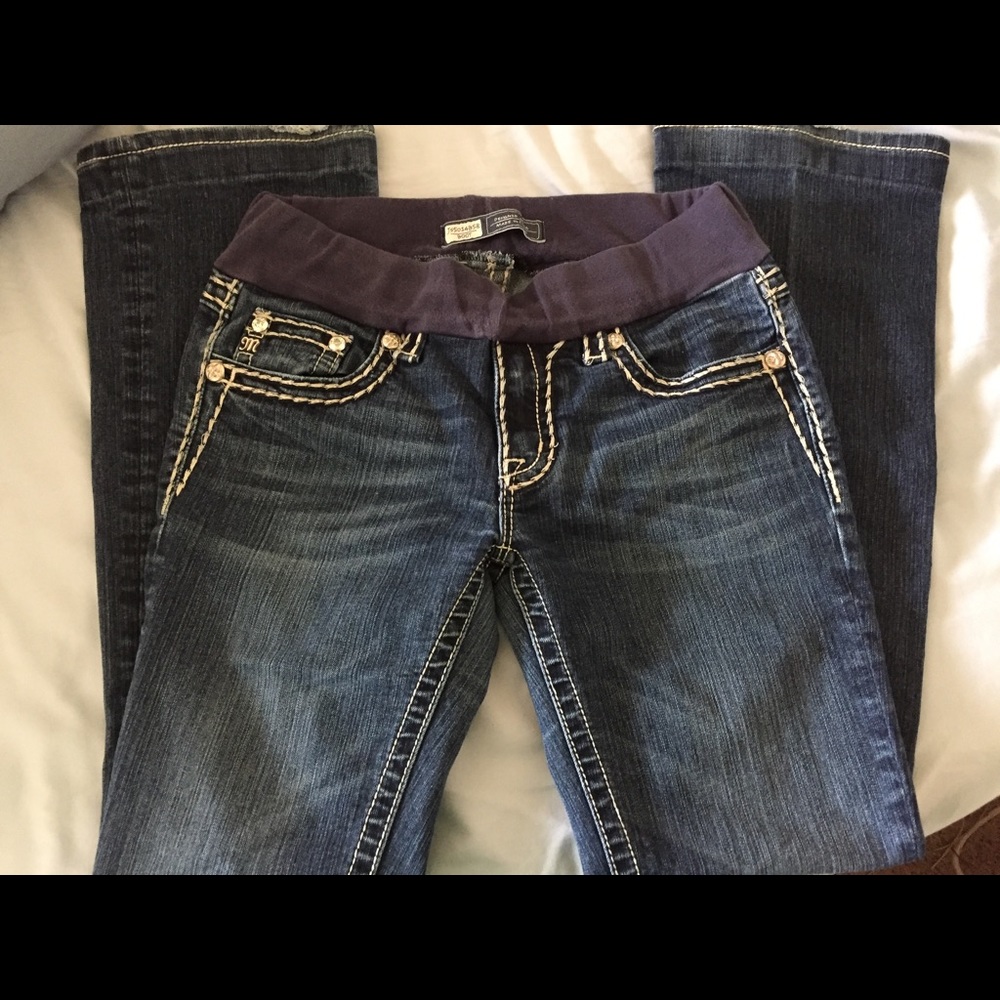 Miss Me maternity boot cut jeans