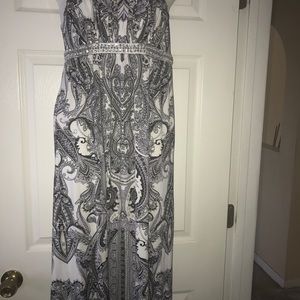 Sexy Lavender and Grey Colored Dress.