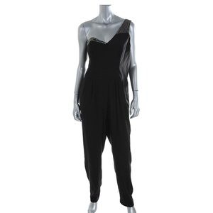 Price lowered! One Shoulder Embellished Jumpsuit