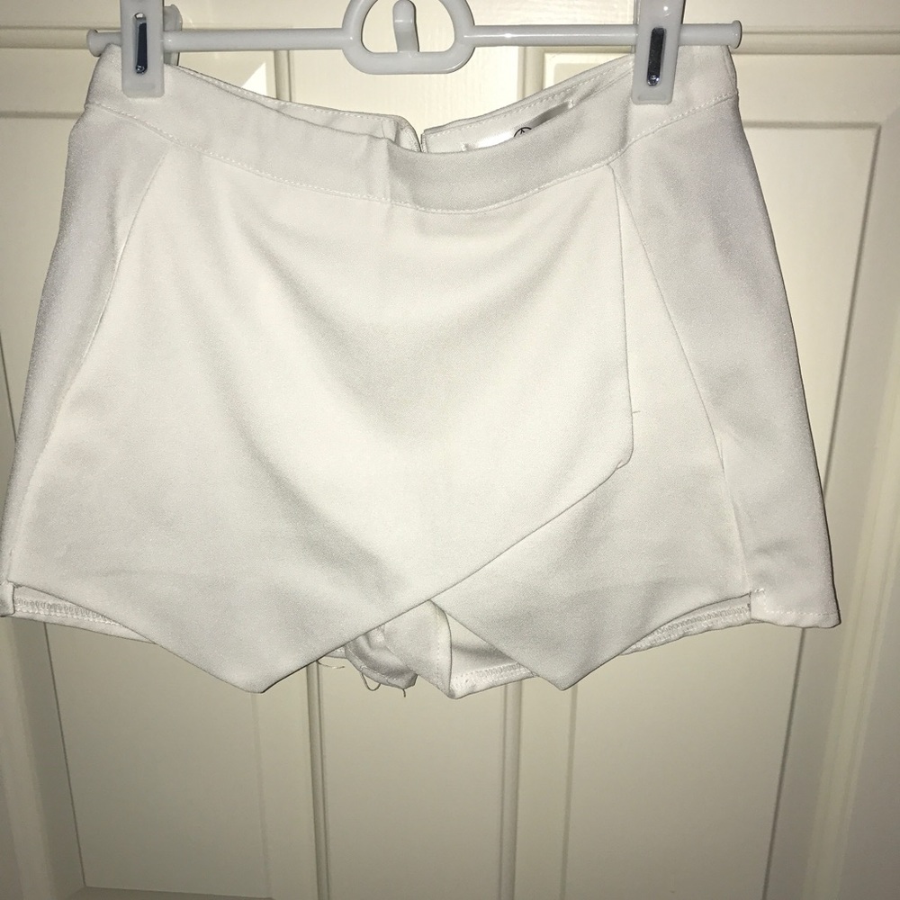missguided white skort