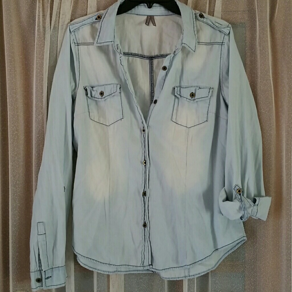 Vanity button up shirt