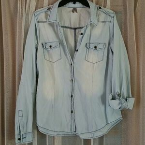 Vanity button up shirt