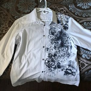 Mens Apt. 9 Large Dress Shirt