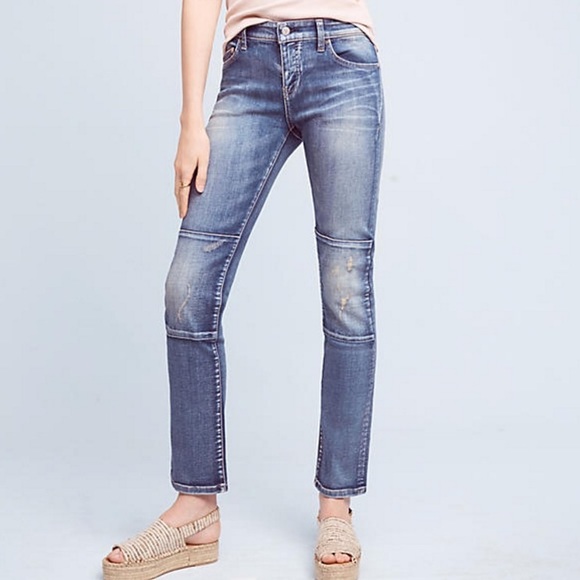 Anthropologie Denim - Anthro Pilcro Parallel Mid-Rise Straight Jeans