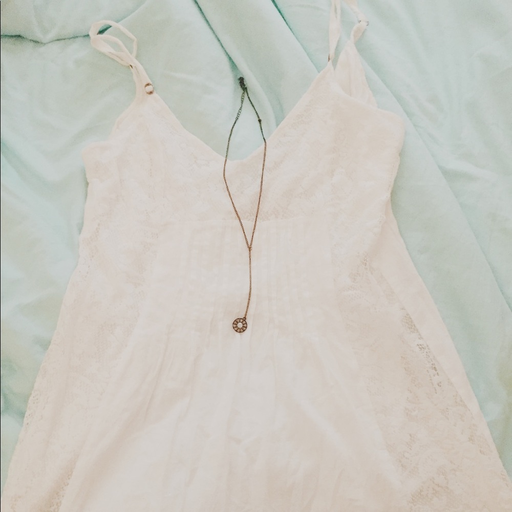 White Hollister Dress