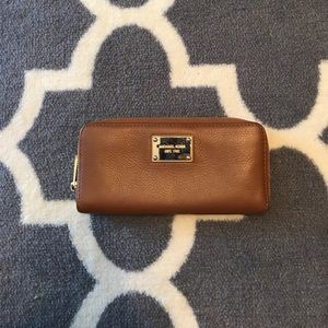 Michael Kors Tan Leather Wallet