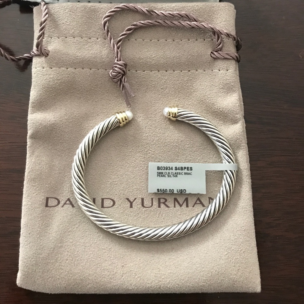 David Yurman Cable Classics' Bracelet Sz Small