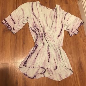 Tie dye romper