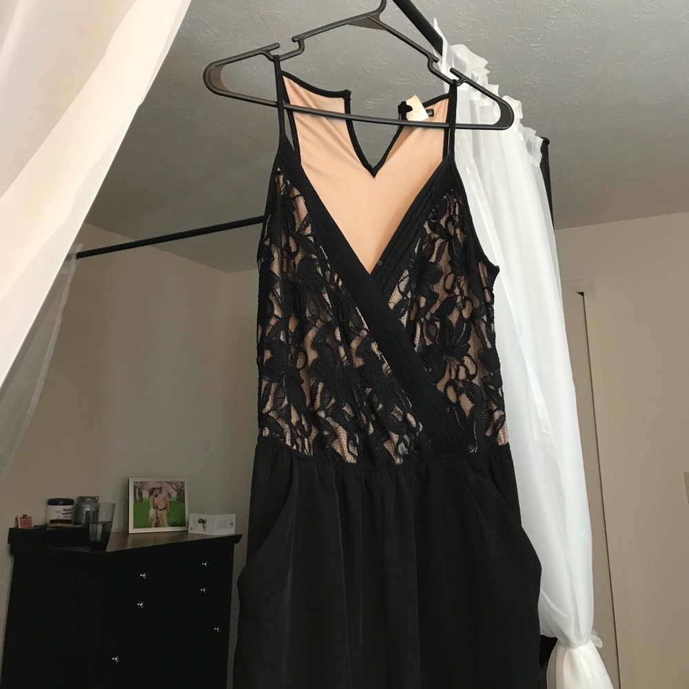 One piece pants jumpsuit