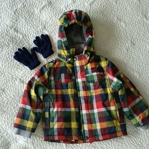 Mini Boden Water Resistant Snow Jacket