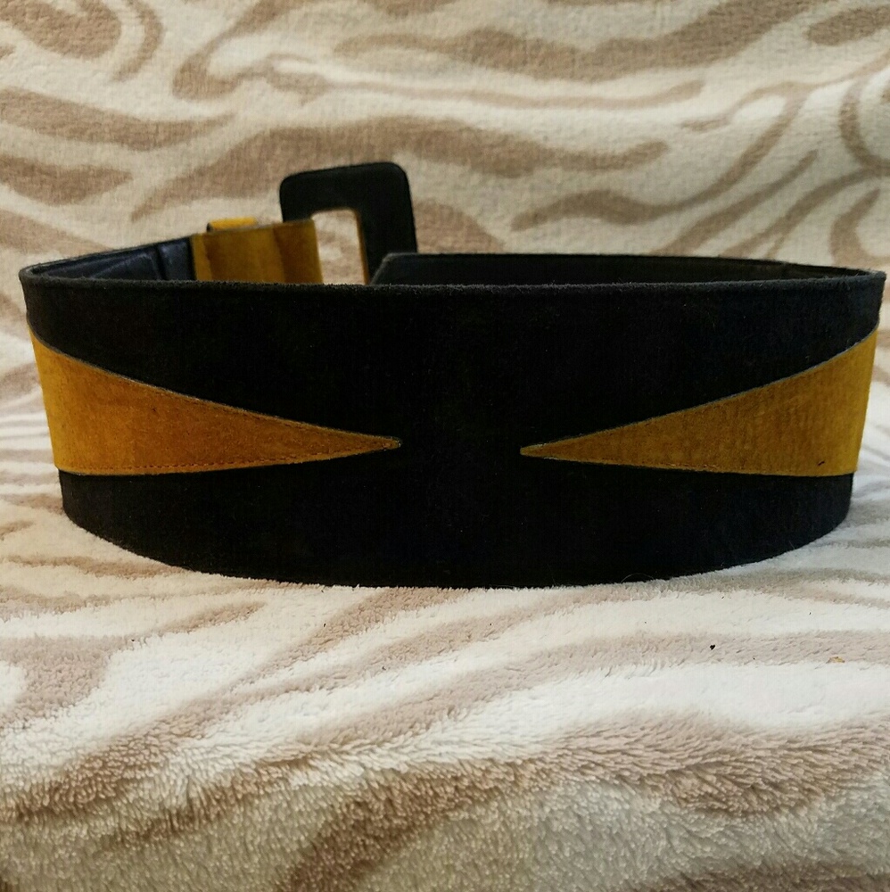 Chunky high waisted belt