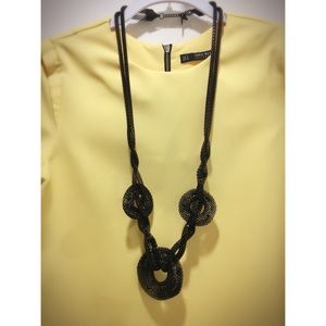 Black Statement Necklace