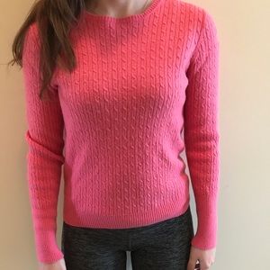 J.Crew cable knit sweater