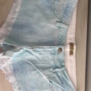 Guess cutoff jean shorts