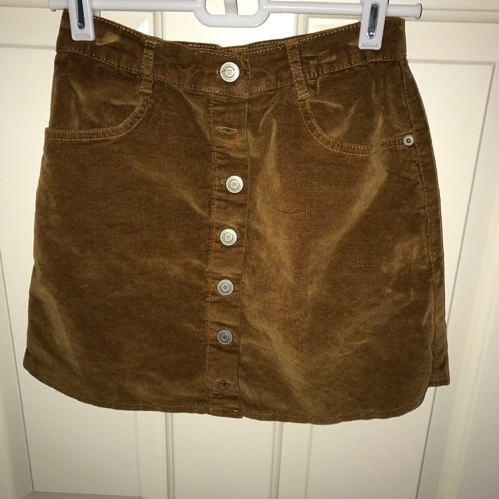 brandy melville corduroy skirt