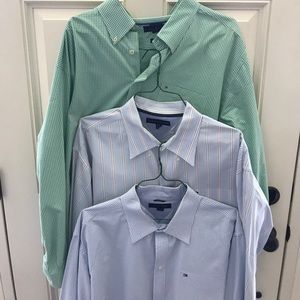 3 Men's Tommy Hilfiger Shirt (XXL, 18 1/2 - 1