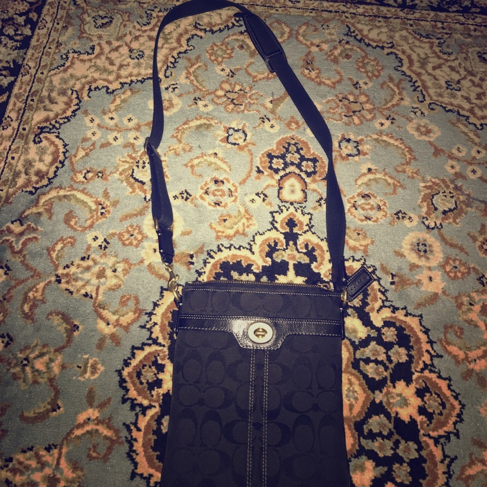 Authentic Coach Cross-body Messenger Bag