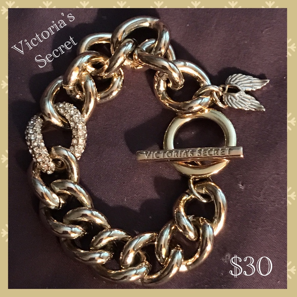 Victoria's Secret Gold Link Chain Bracelet