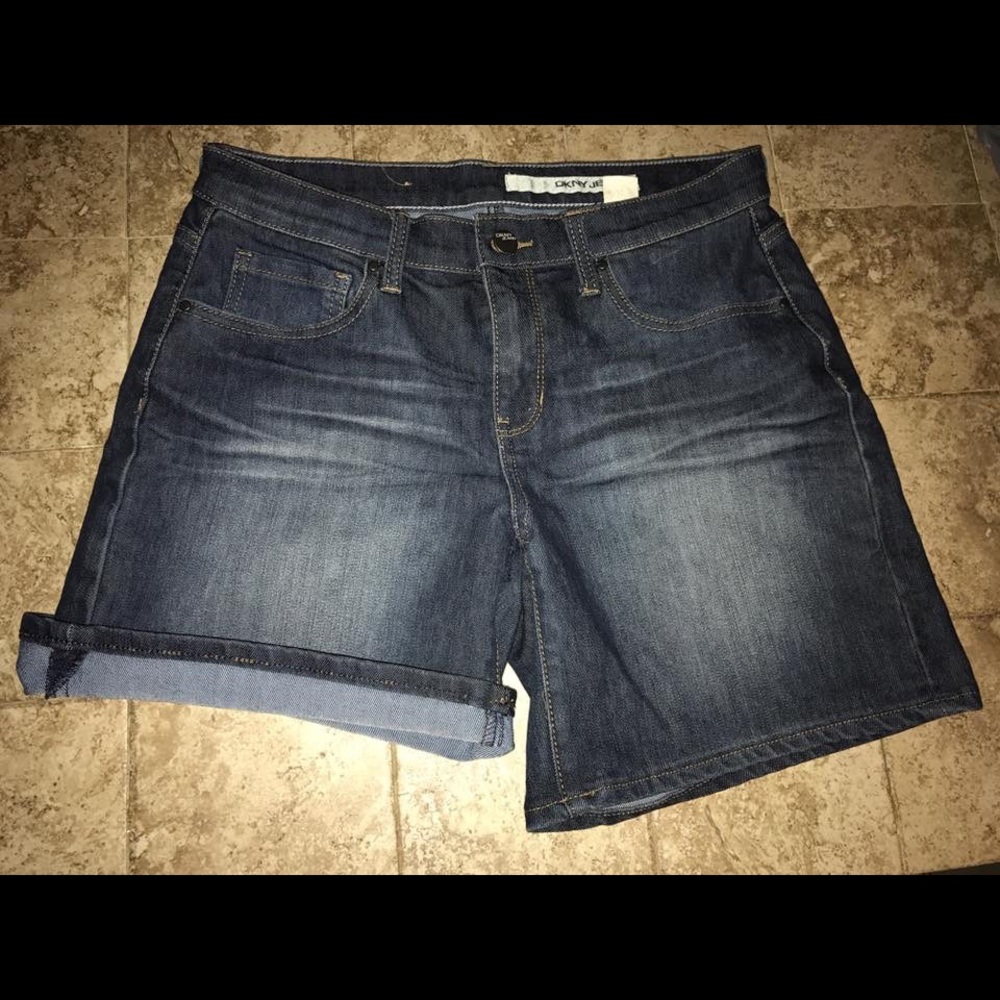 DKNY Denim Shorts.