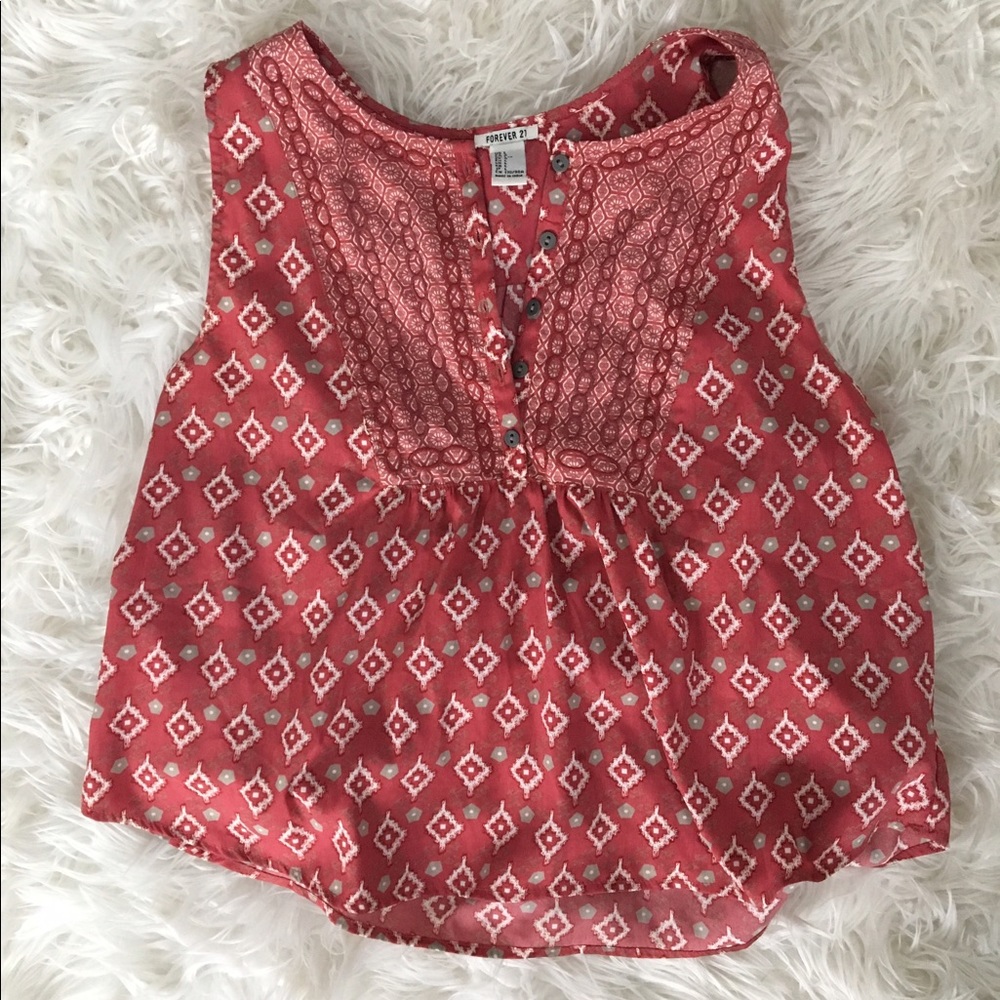 Forever 21 Patterned Tank