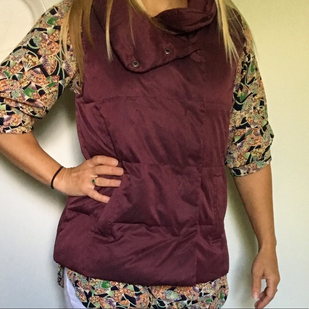 J.Jill Maroon vest