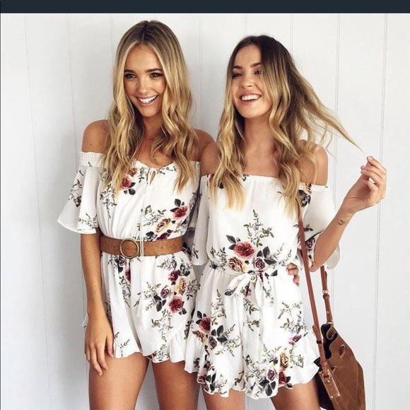 Coming uP Roses Romper - Picture 2 of 3