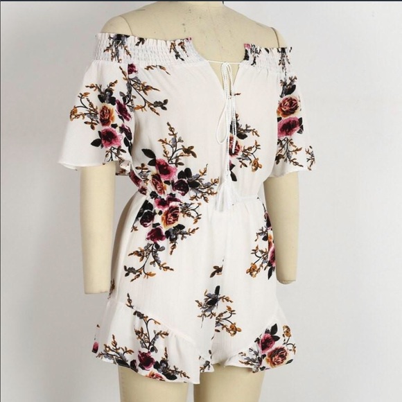 Coming uP Roses Romper - Picture 3 of 3