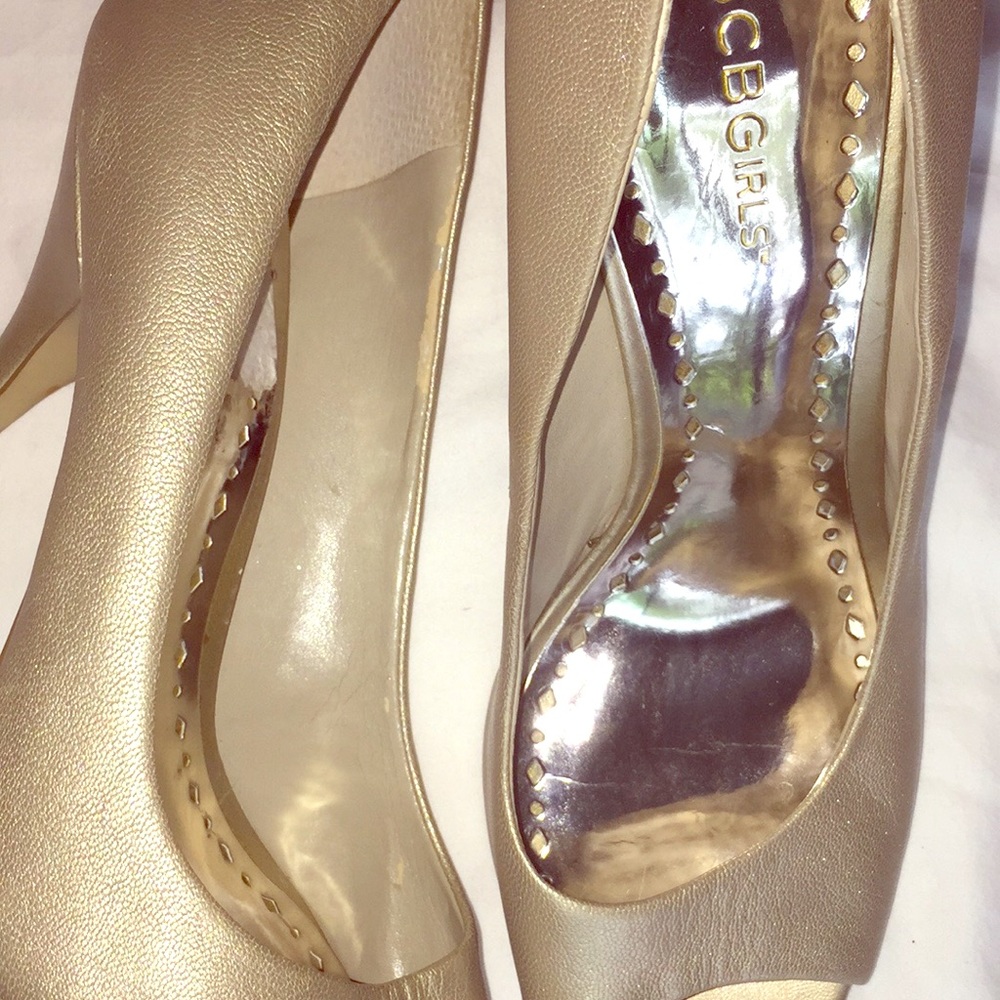 BCBG Heels Open-Toed SZ 10B