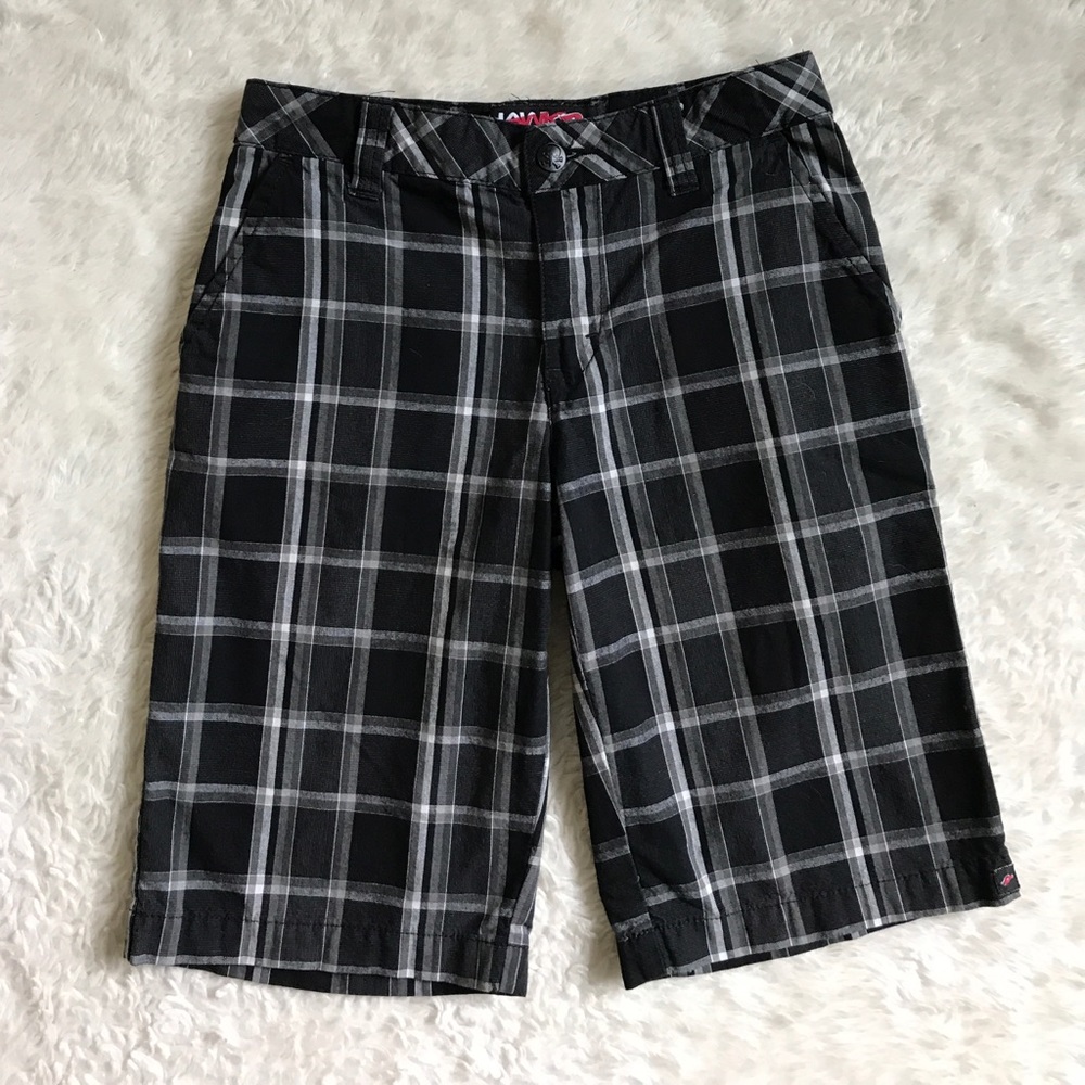 Boys Plaid Shorts