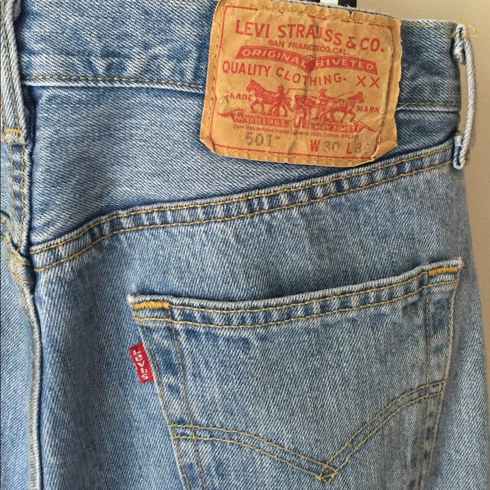 SOLD! | Levi's Perfect Vintage 501s Mom Jeans - Picture 4 of 5