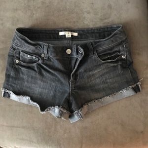 Dark Denim Shorts