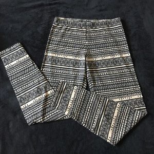 Aztec Printed Cotton Leggings