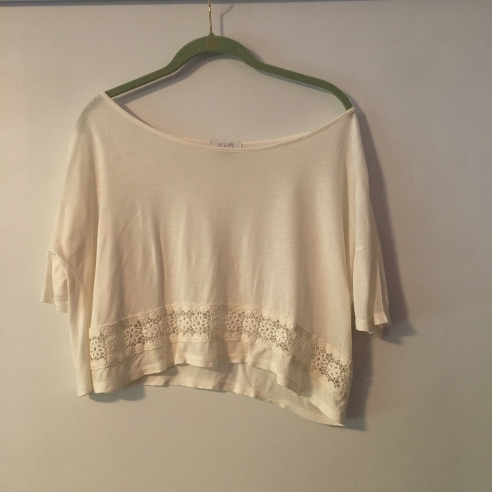 Off-White Cropped Top