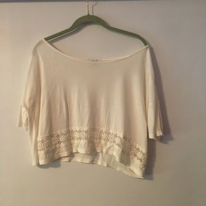 Off-White Cropped Top
