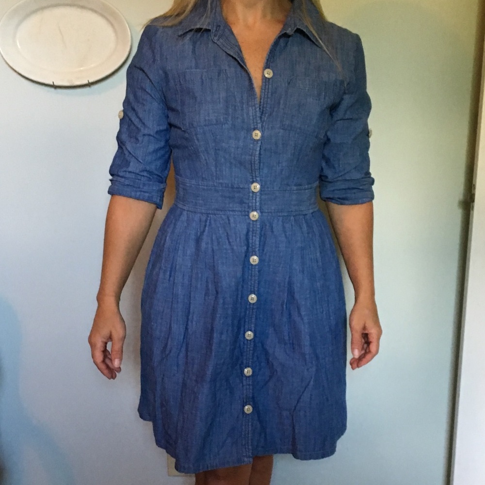 Chambray Dress