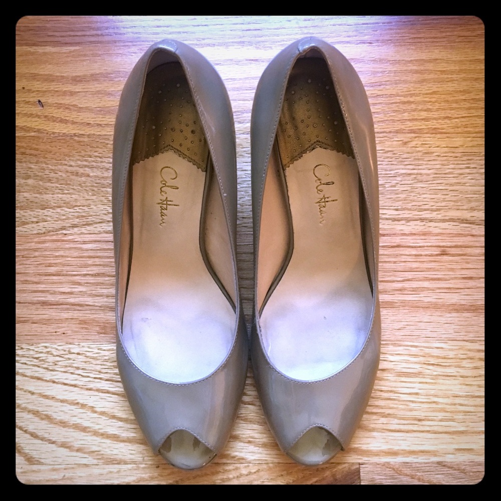 Cole Haan Carma OT Air Pump in Champagne