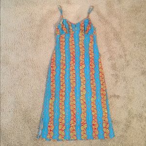 BCBG spaghetti strap midi dress!!