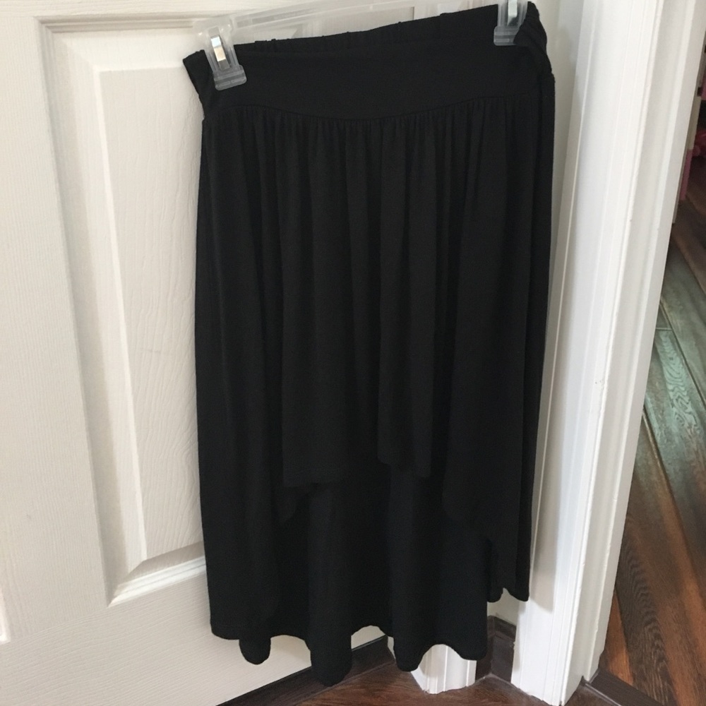 High-low skirt