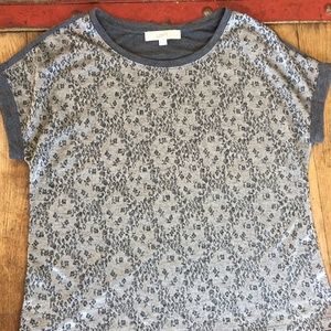 Grey Loft Top