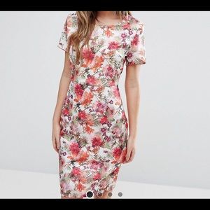 QED London printed Tulip Dress