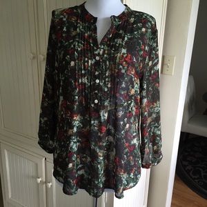 Willie Smith Top Size M fall colors