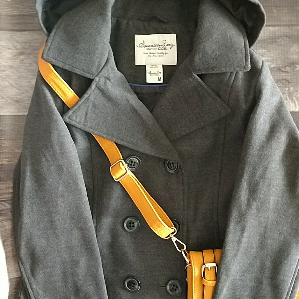 American Rag Peacoat Detachable Hood SZ.M