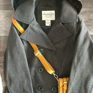 American Rag Peacoat Detachable Hood SZ.M