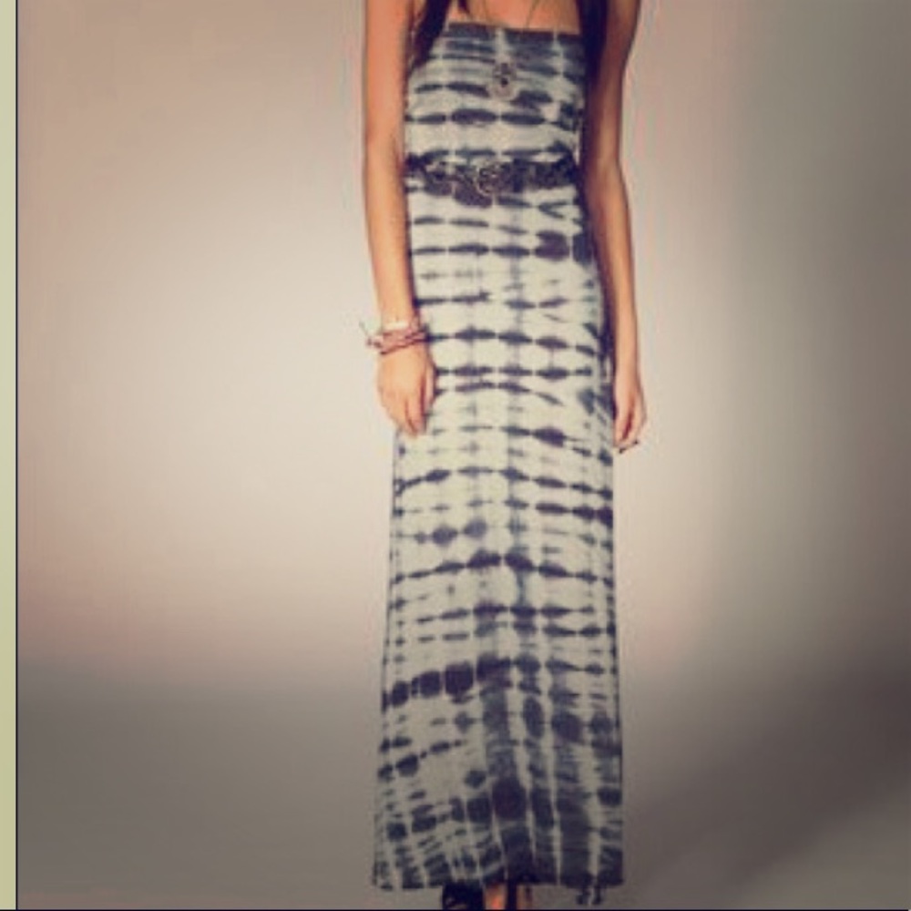 Billabong convertible tie dye maxi skirt / dress M - Picture 1 of 6